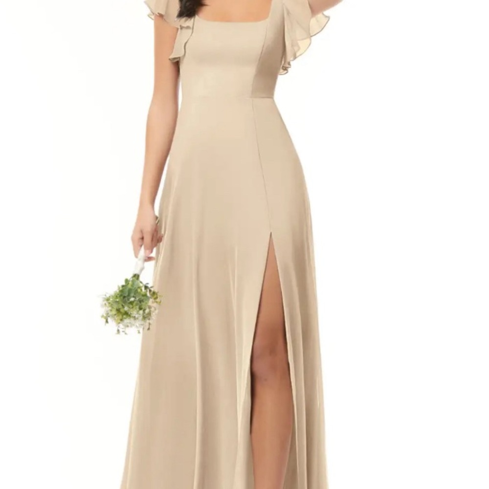 Elegant Azazie chiffon evening gown or